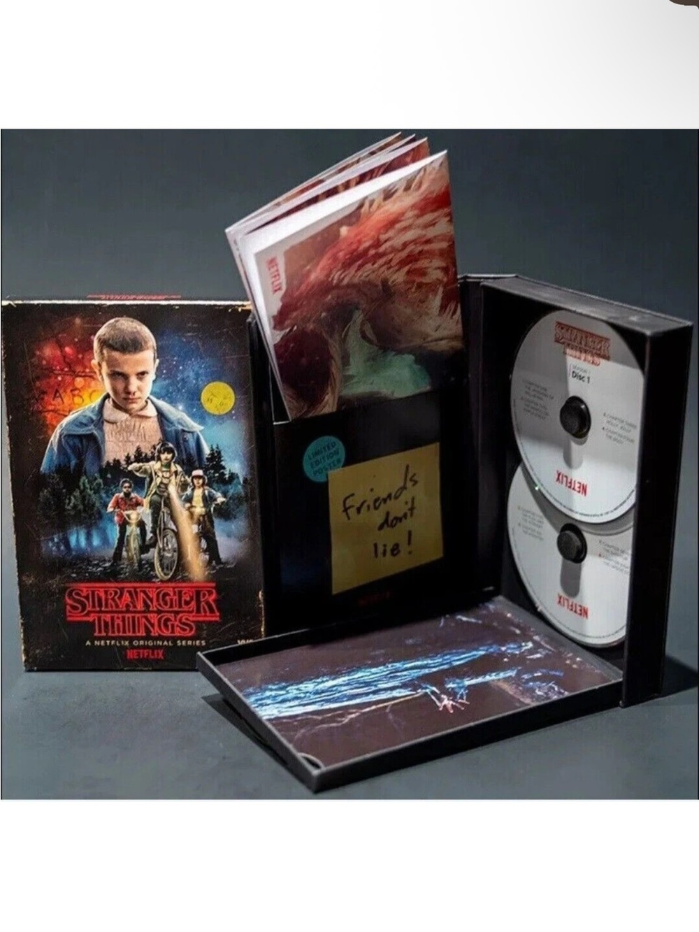 SEALED EXCL COLLECTABLE Stranger Things Season 1 Blu Ray Dvd Target Exclusive